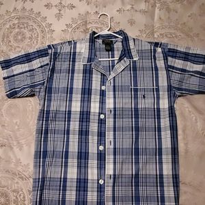 MEN'S POLO PAJAMA SHIRT